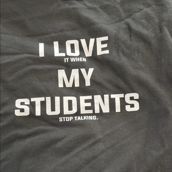 Oversized Sassy Teacher Sweatshirt - Picture 1 of 4